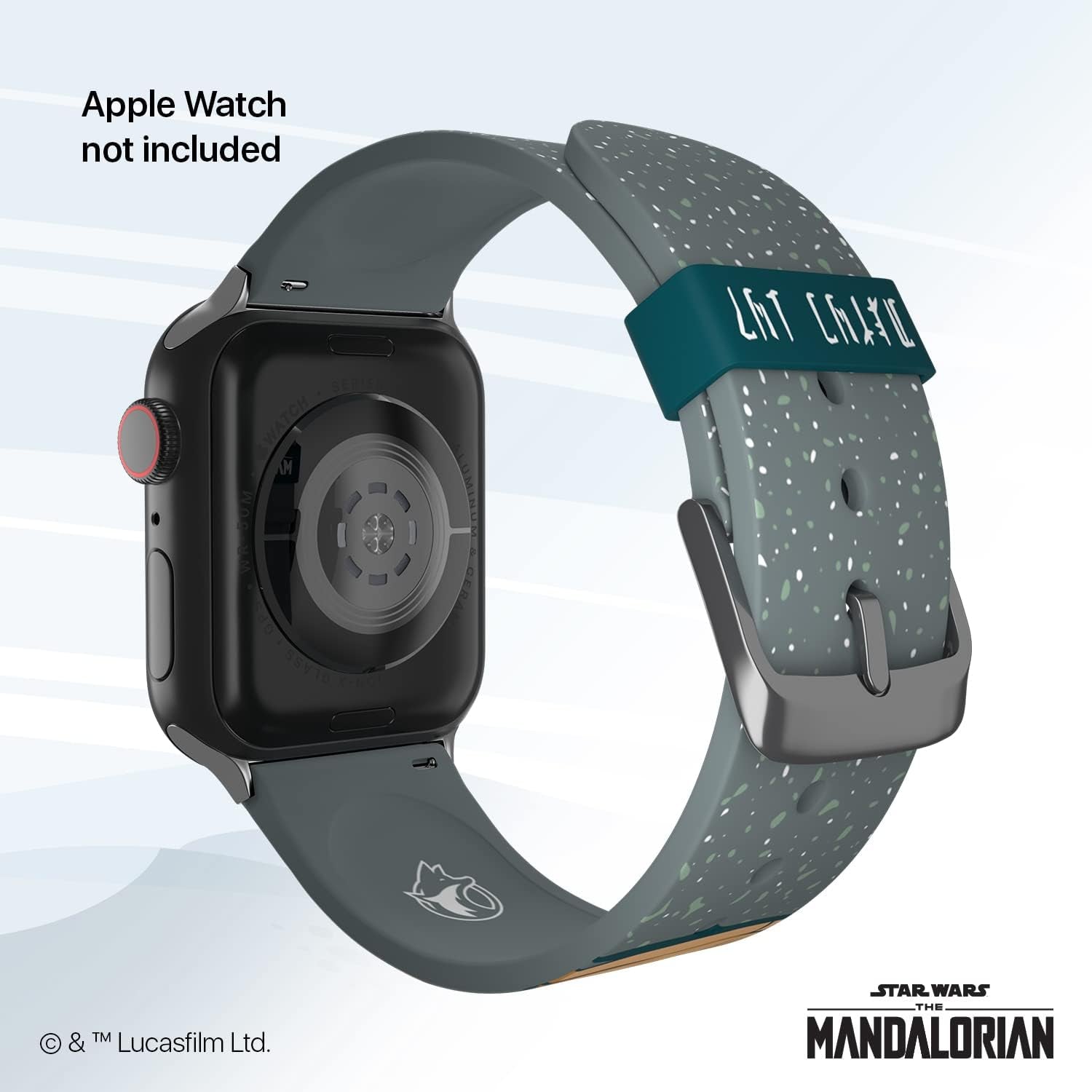 Star Wars: the Mandalorian Officially Licensed Smartwatch Band (Watch Not Included)